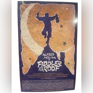 Fiddler on the Roof Poster Board 22”x14”
